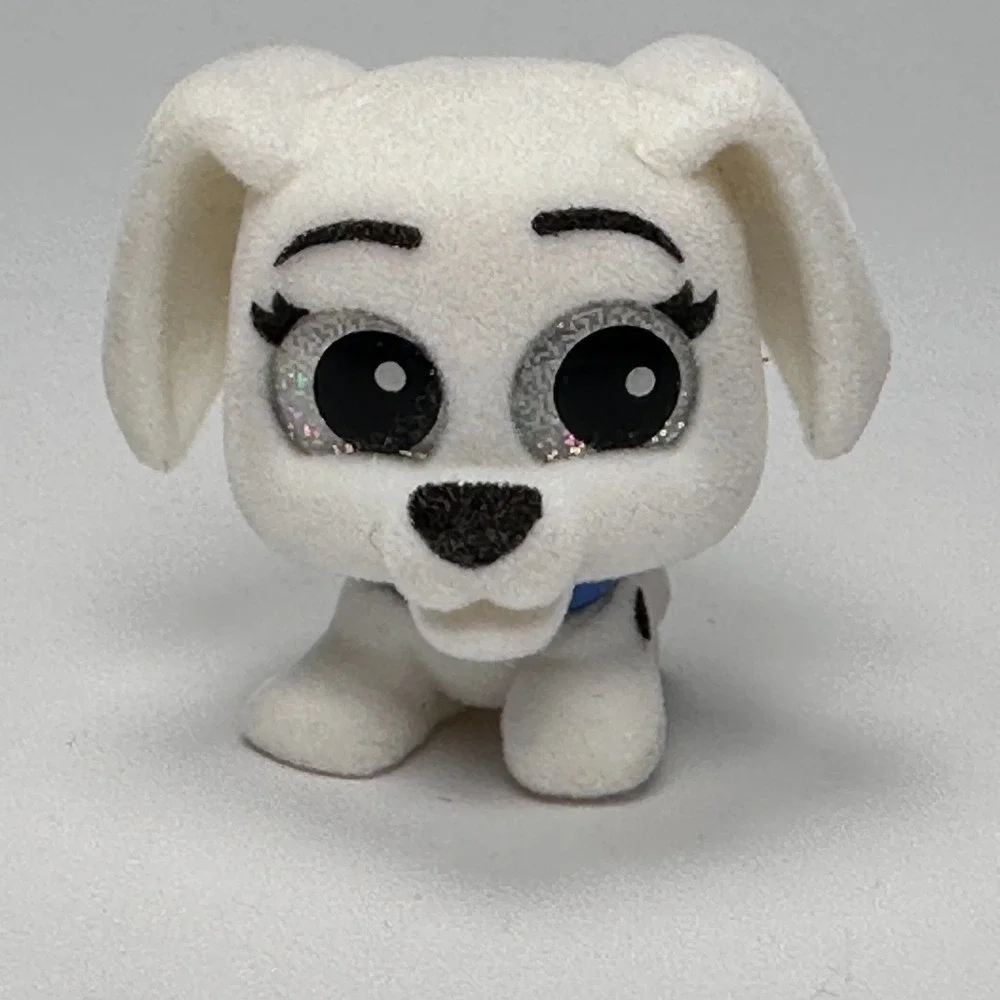 Disney Doorables 101 DALMATIONS Pongo Penny FLOCKED Rare Retired NEW Dog Puppy